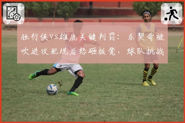 独行侠vs雄鹿关键判罚:东契奇被吹进攻犯规后怒砸板凳,球队挑战失败率100%