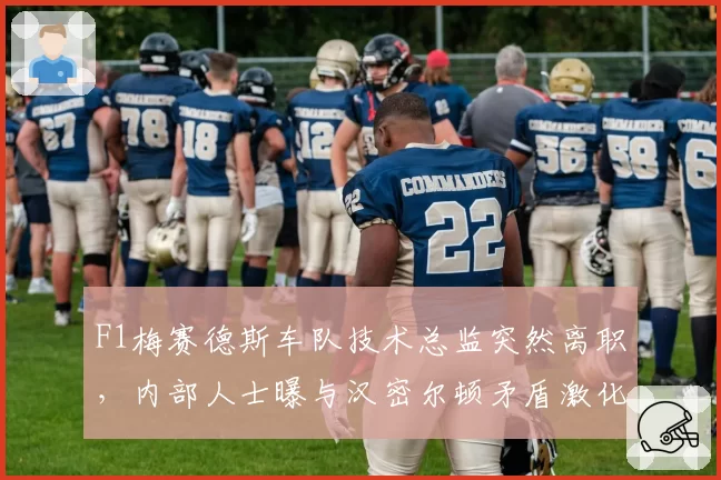 F1梅赛德斯车队技术总监突然离职,内部人士曝与汉密尔顿矛盾激化